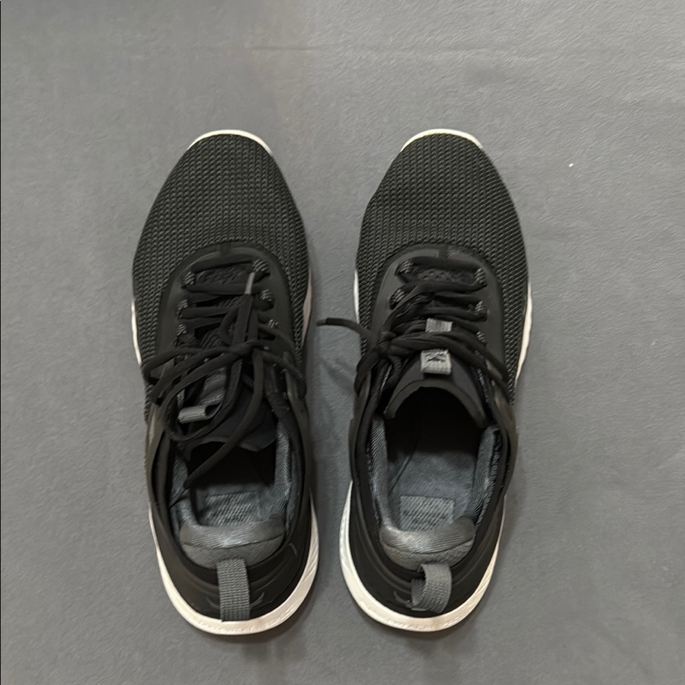 EUC under armour x The Rock Men's Black Athletic Shoes size 12